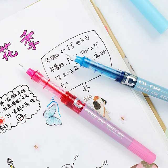 Multicolor Gel Ink Pens – Large Capacity Fine Nib Roller Ballpoint Pens for Students & Office | Smooth Writing School Stationery Set | High-Quality Ball Pens