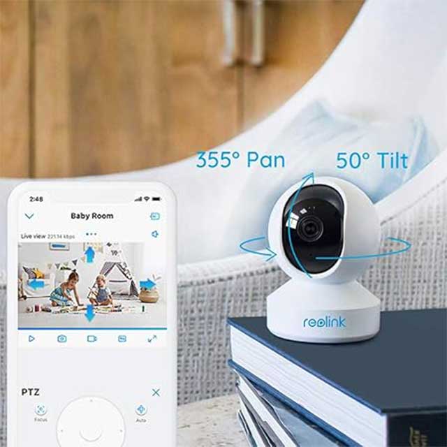 Reolink E1 5MP Wireless Indoor Pan Tilt Security Camera