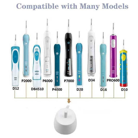 Replacement Electric Toothbrush Charger – UK 3-Pin Inductive Charging Base for Oral-B &amp; Braun Electric Toothbrush (Compatible with Oral-B Type 3757)