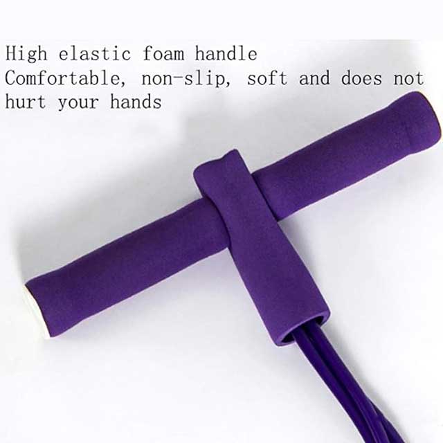 Resistance Loop Bands with Pedal – Elastic Pull Rope for Home Workouts | Full-Body Fitness Equipment for Strength Training, Yoga & Pilates