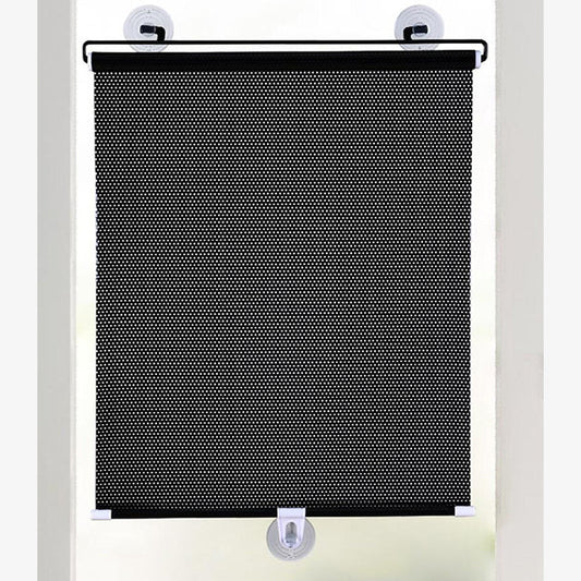 Retractable Car Front & Rear Window Sunshade - Windshield Sun Shade Cover for UV Protection & Privacy