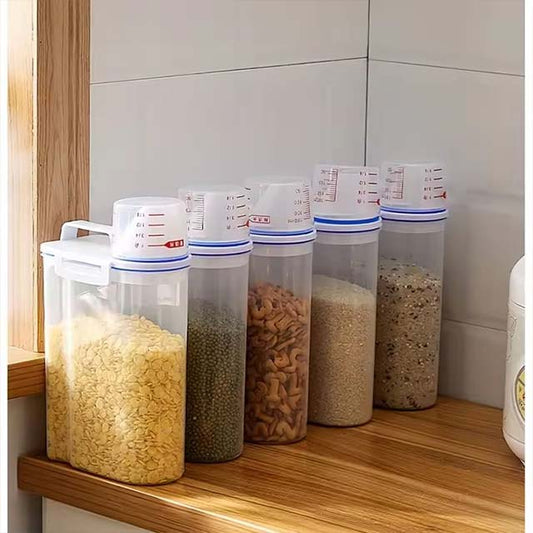 Large Capacity Cereal Storage Container – Moisture-Proof, Insect-Proof Sealed Rice Dispenser for Cereals & Dog Food