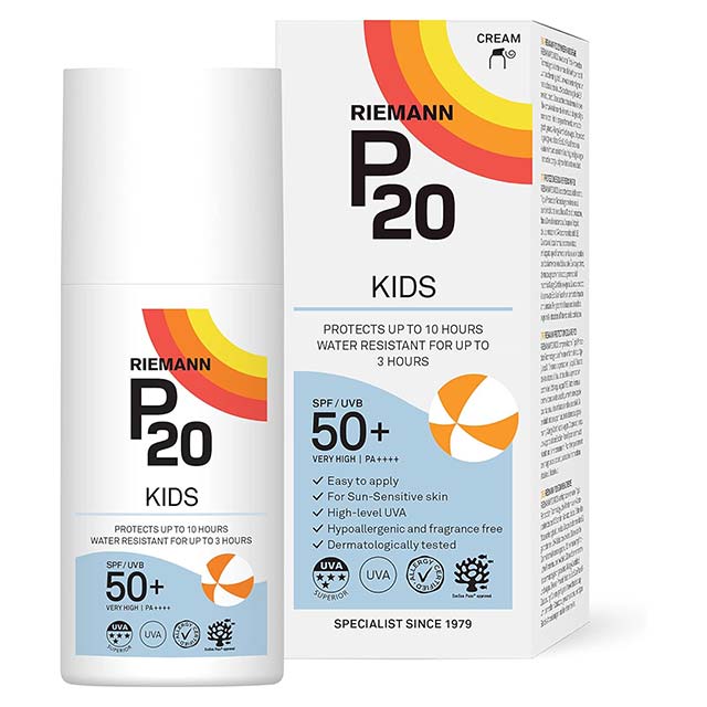 Riemann P20 Kids Sun Protection SPF 50+ – Gentle, High-Performance Sun Cream for Sensitive Children's Skin