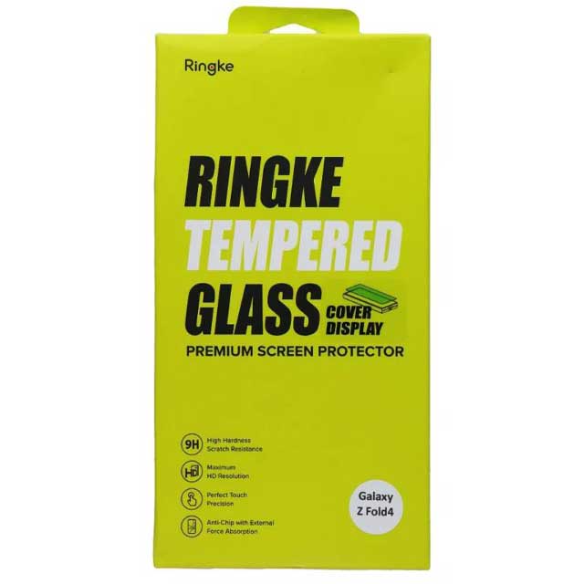 Ringke Tempered Glass Screen Protector for Samsung Galaxy Z Fold4 – Ultra Durable, Anti-Shatter, Bubble-Free Foldable Display Shield