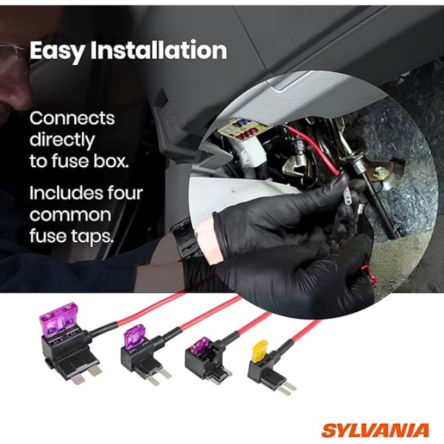 Roadsight Dash Cam Hardware Kit – Hardwire Installation Cable for Continuous Power Supply