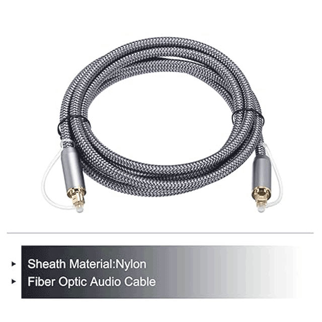 Rotating Fiber Optic Audio Cable