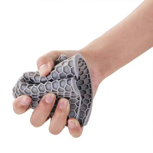 Round Heat-Resistant Silicone Mat – Non-Slip Drink Coasters & Thickened Pot Holder Placemat