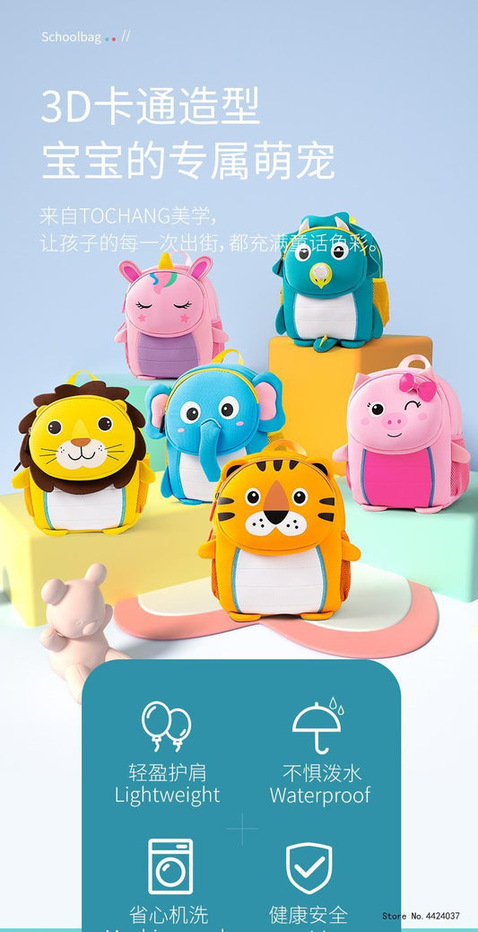 Sac à dos imperméable pour bébé en maternelle (EGB081) 