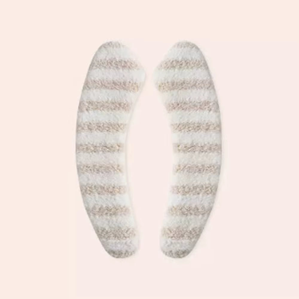 Universal Thickened Toilet Seat Cushion Cover – Washable & Reusable Soft Warmer Mat – Plush Winter Bathroom Seat Pad in Pastel Tones (Blue/Pink/Green/Beige)
