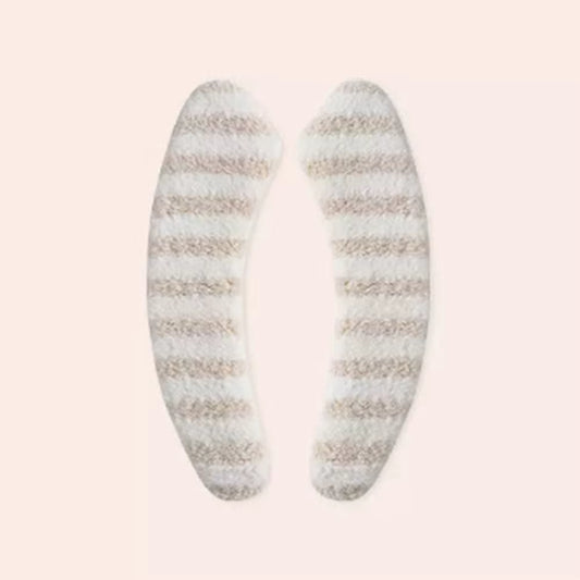Universal Thickened Toilet Seat Cushion Cover – Washable & Reusable Soft Warmer Mat – Plush Winter Bathroom Seat Pad in Pastel Tones (Blue/Pink/Green/Beige)