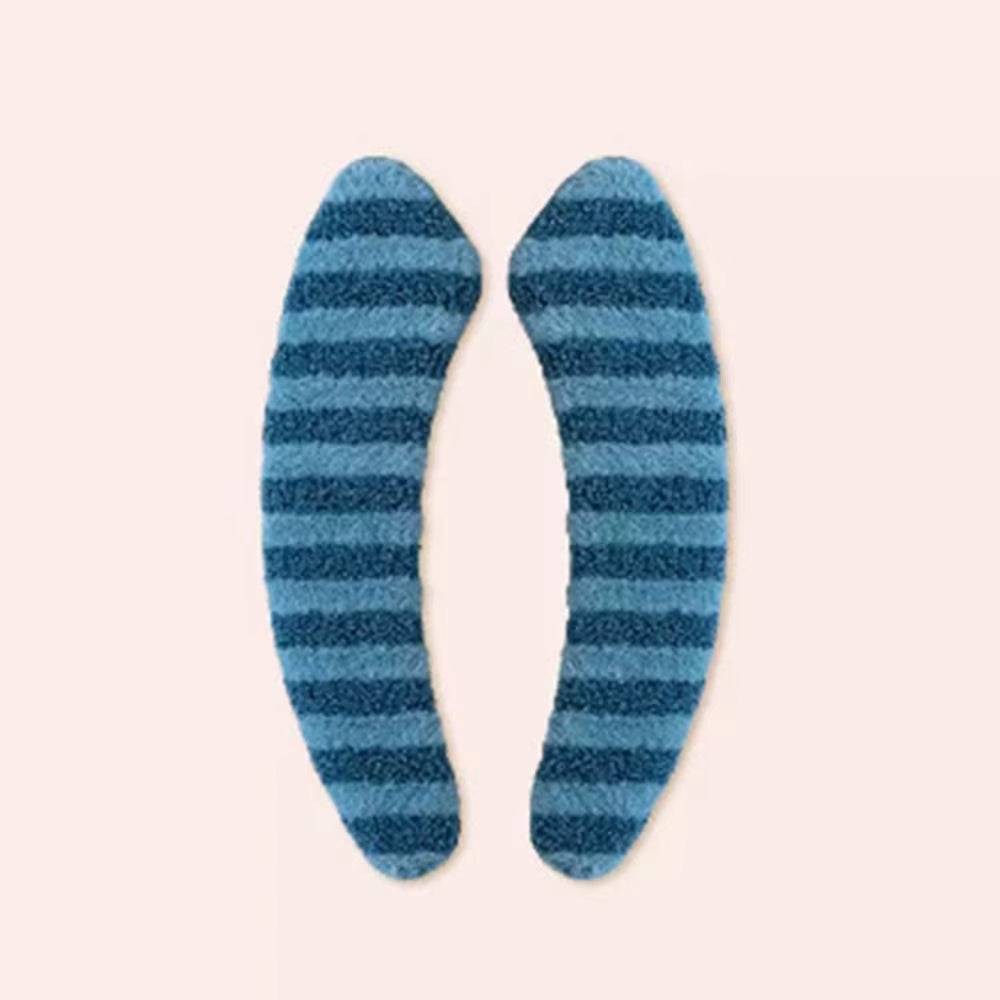Universal Thickened Toilet Seat Cushion Cover – Washable & Reusable Soft Warmer Mat – Plush Winter Bathroom Seat Pad in Pastel Tones (Blue/Pink/Green/Beige)