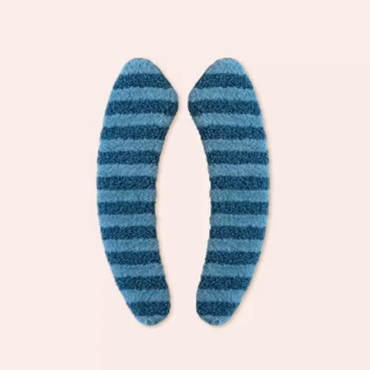 Universal Thickened Toilet Seat Cushion Cover – Washable & Reusable Soft Warmer Mat – Plush Winter Bathroom Seat Pad in Pastel Tones (Blue/Pink/Green/Beige)