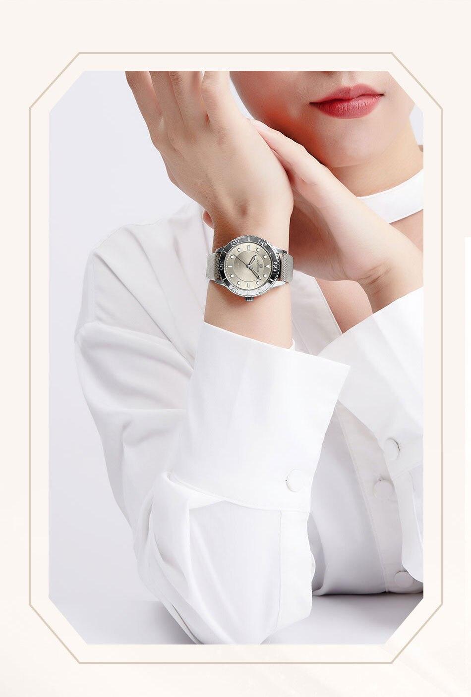 NAVIFORCE Leather Women Watch (NF5020)