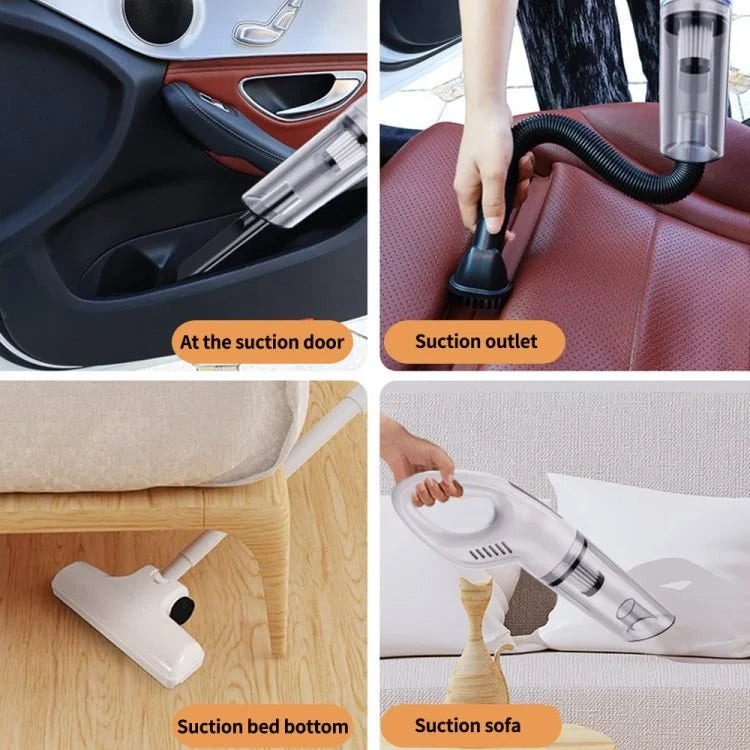 Mini Aspirateur Portable Sans Fil – Rechargeable par USB pour Voiture, Maison, Bureau et Nettoyage de Clavier