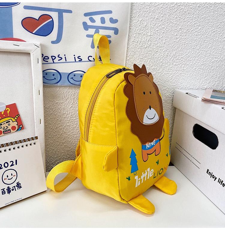 Sac à dos lion léger pour enfant de maternelle (EGB080)