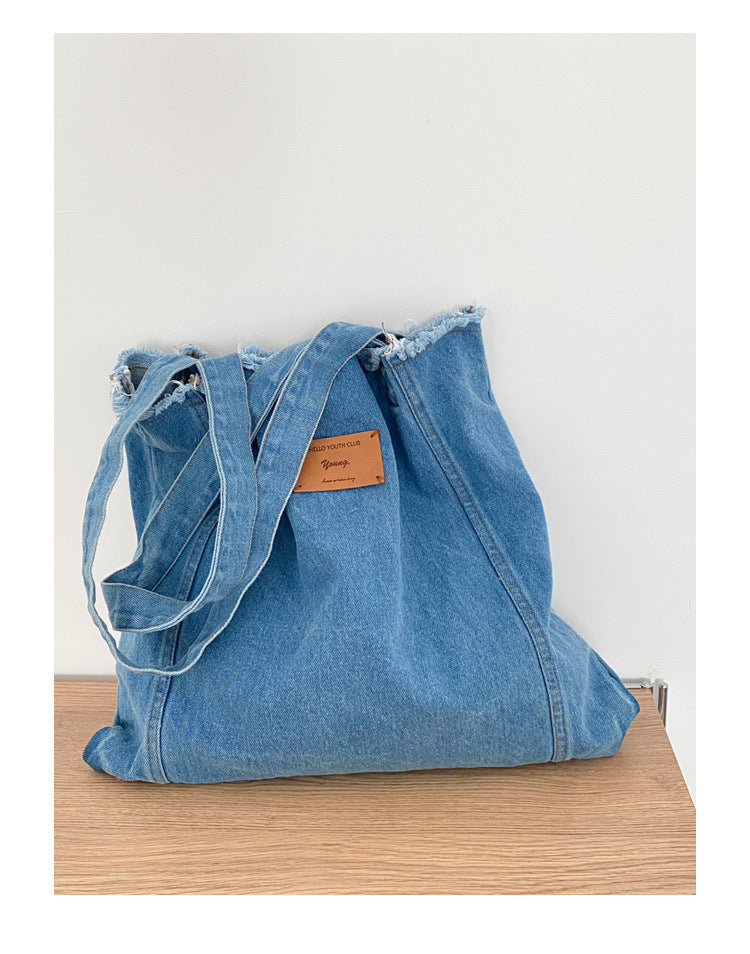 Sac bandoulière en denim pour femme (EGB168)