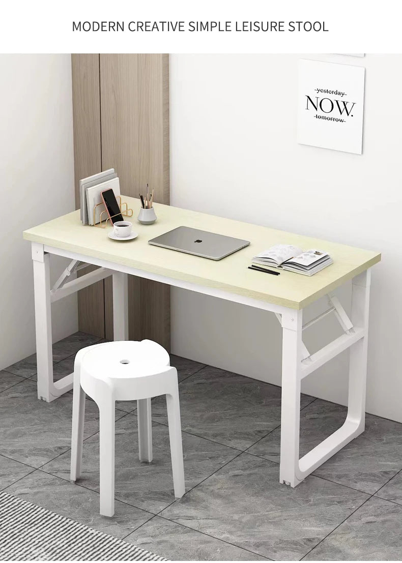 Modern Stackable Dining Chairs: Durable Plastic for Kitchen & Home