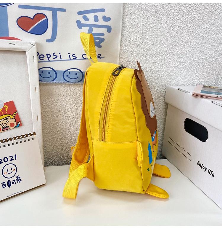 Sac à dos lion léger pour enfant de maternelle (EGB080)