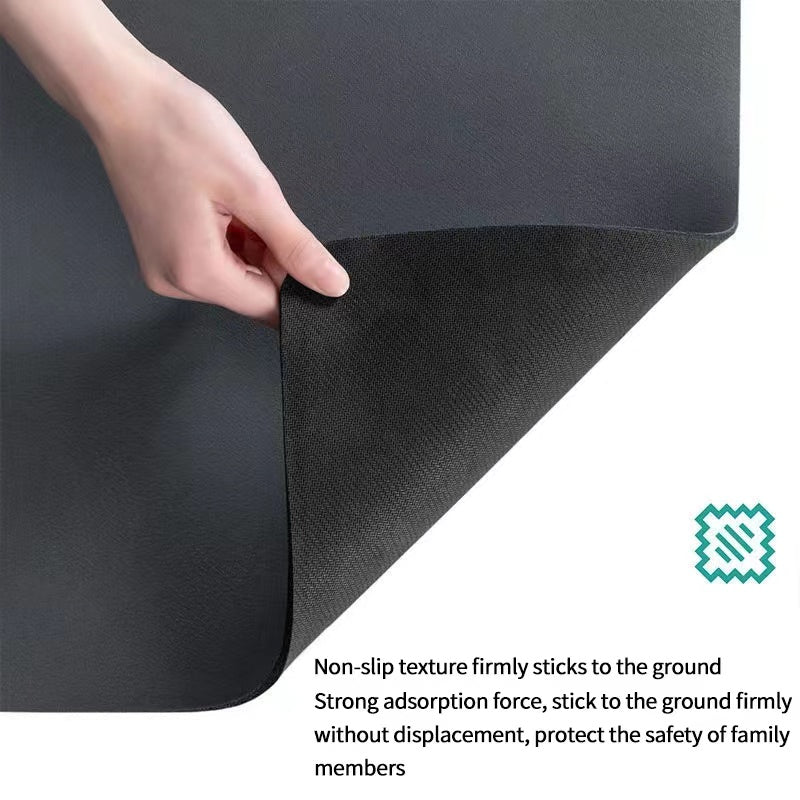 (40*50cm) Coffee Machine Placemat Kitchen Water Absorbent Pad Diatomite Drying Dishes Drain Mat for Kitchen Sink Countertop Protector
