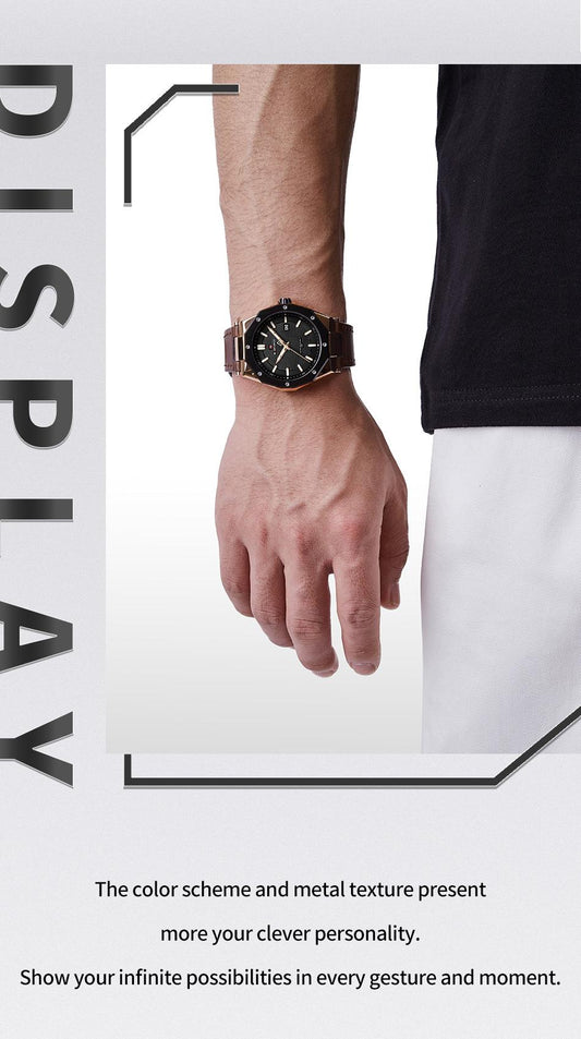 NAVIFORCE Leather Men Watch (NF9200L)