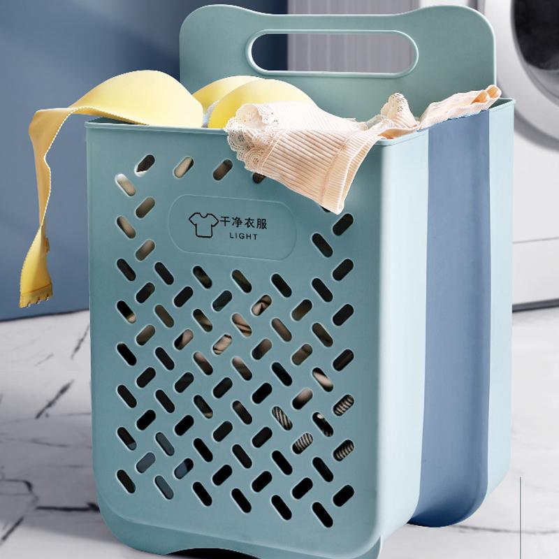 Large Portable Wall Hanger Laundry Basket