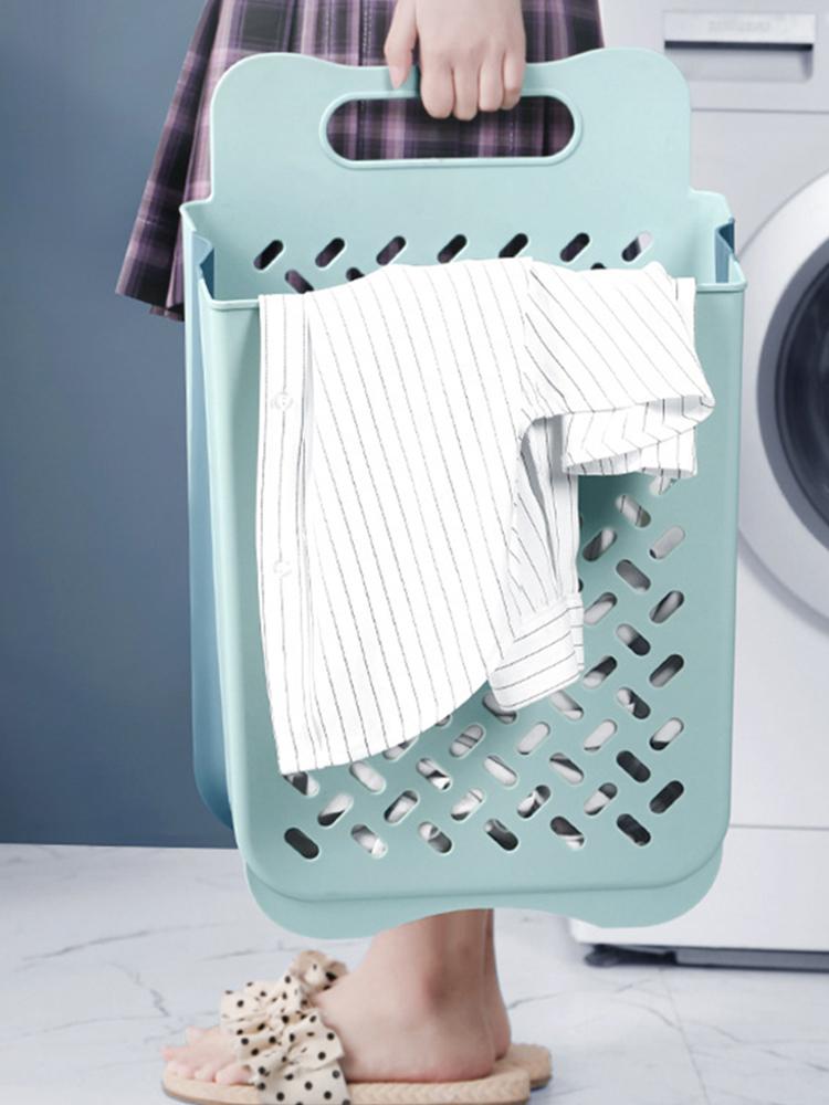 Large Portable Wall Hanger Laundry Basket