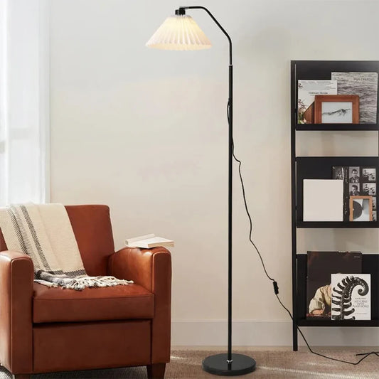 LED Sofa Floor Lamp with Flexible Gooseneck – Dimmable Reading & Task Light – 2-in-1 Table or Floor Standing Lamp for Living Room & Office