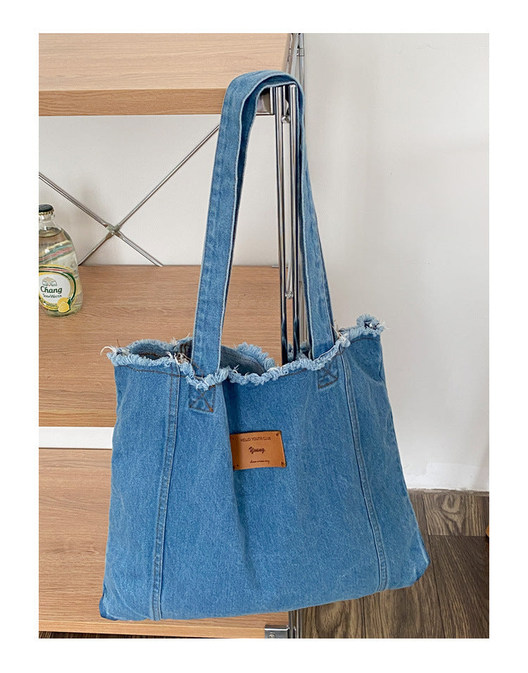 Sac bandoulière en denim pour femme (EGB168)