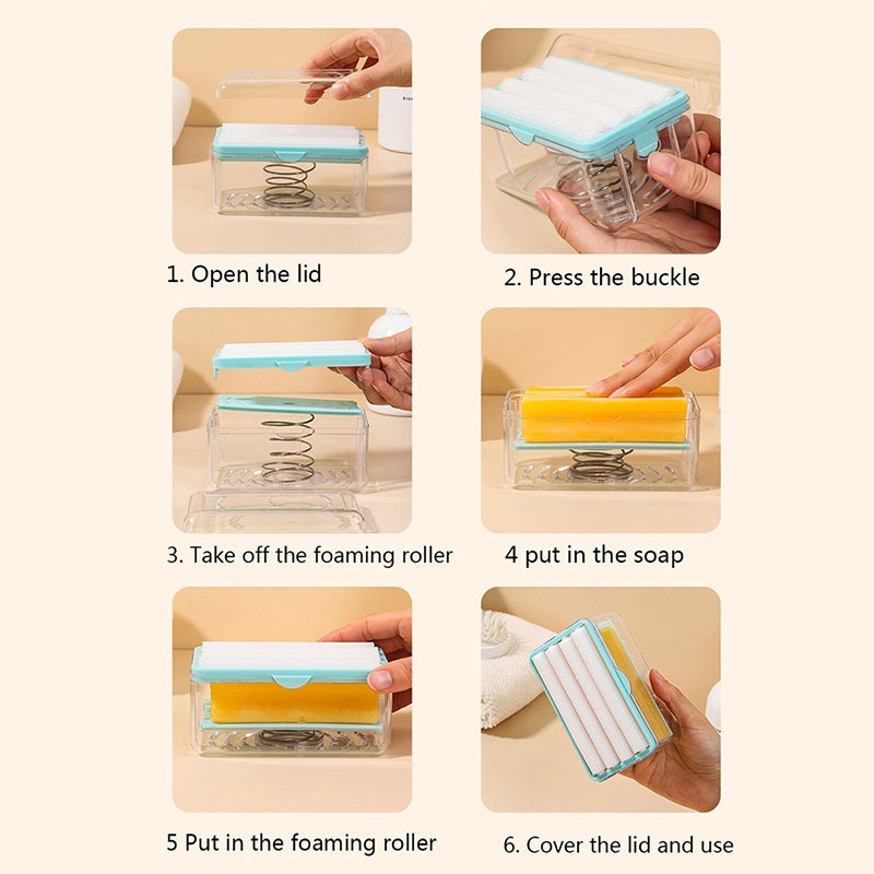 Porte-savon à roulettes pour usage nouveau