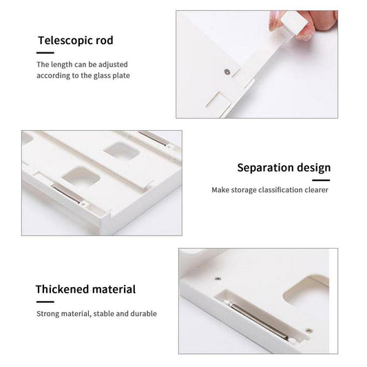 Organisateur de réfrigérateur suspendu pour boissons