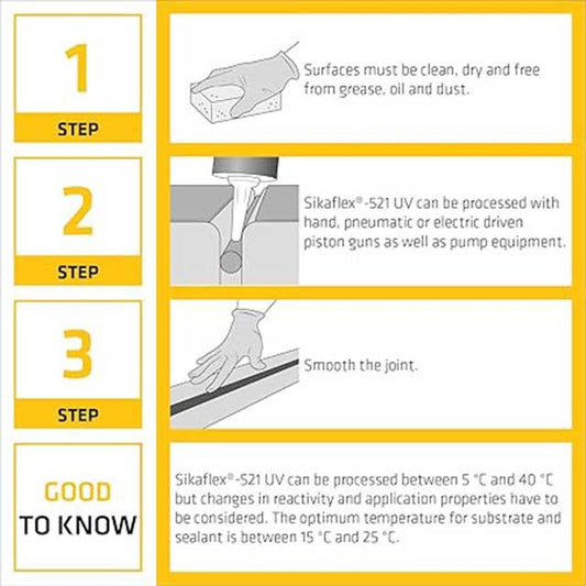SIKA Sikaflex 521 UV 300ml