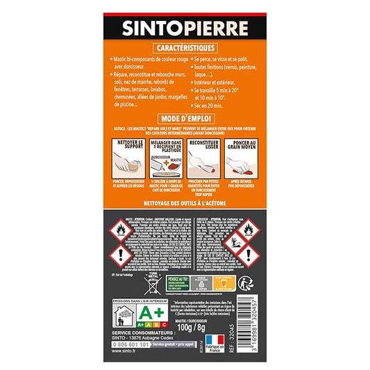 SINTO Red Floor & Wall Repair 100g