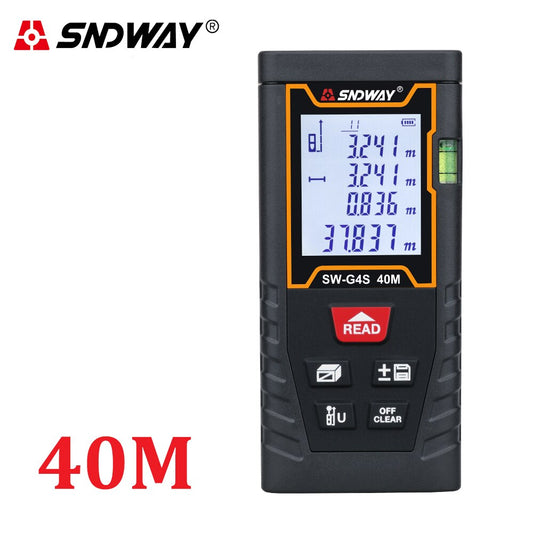 Télémètre laser SNDWAY SW-G4S, portée de 40 m 