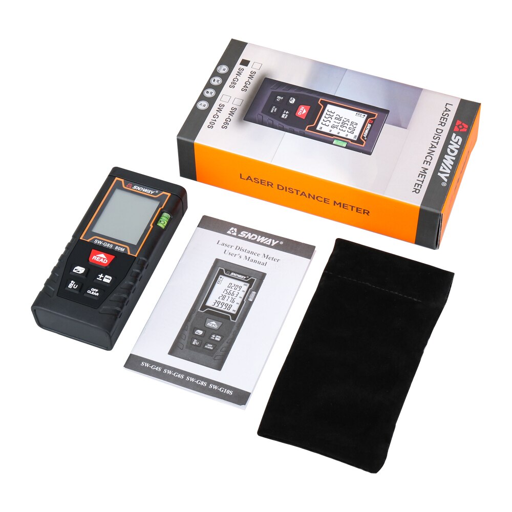 Télémètre laser SNDWAY SW-G4S, portée de 40 m 