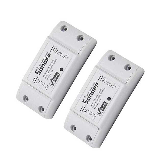 SONOFF WiFi Wireless Smart Switch (3PCS) – Works with Amazon Alexa & Google Home for Easy Home Automation