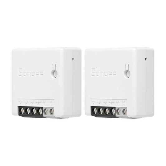 SONOFF ZBMINI ZigBee MINI Smart Switch, 2-Way Light Switch, Compatible with Alexa, SmartThings Hub, Philips Hue Bridge, Google Home, SONOFF ZBBridge, ZigBee 3.0 Gateway Hub Required, 10A/2200W