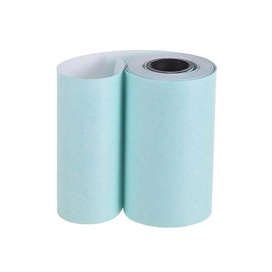 Printable Sticker Paper Roll – Direct Thermal Self-Adhesive Paper, 57x30mm for A6 Pocket Thermal Printer, Compatible with P1/P2 Mini Photo Printer