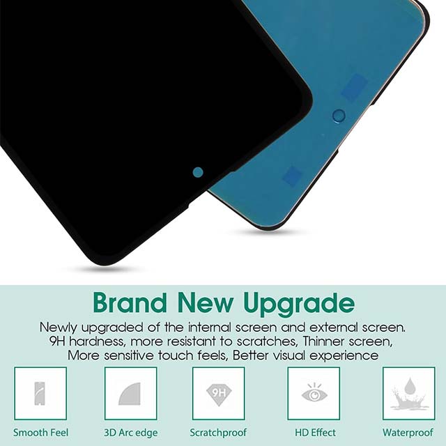 SRJTEK Compatible Replacement LCD Screen for Samsung Galaxy M51 (SM-M515F) – M51 Display &amp; Touch Digitizer Assembly Repair Kit (No Fingerprint)