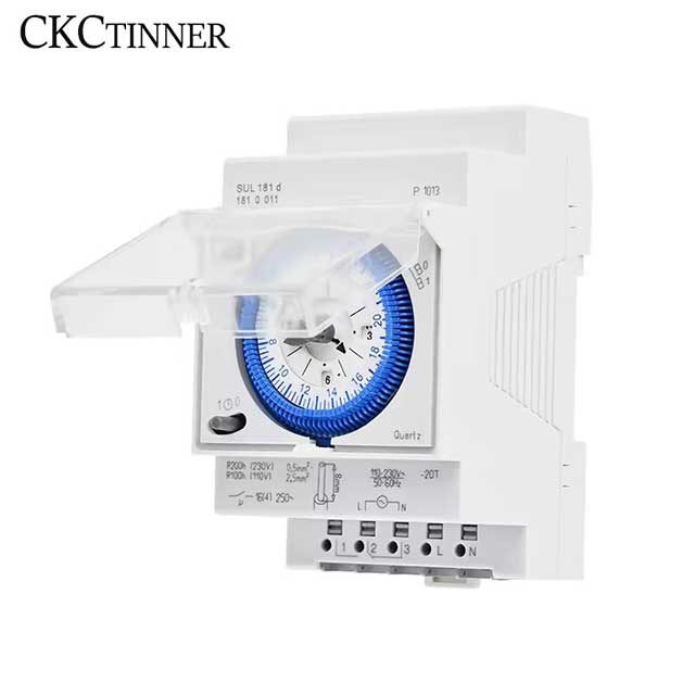 SUL181D AC220V DIN Rail Mechanical Timer