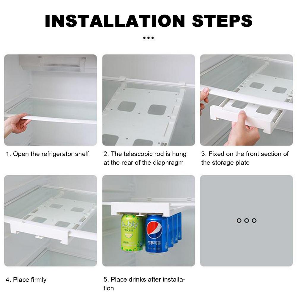 Drink Hanging Refrigerator Organizer