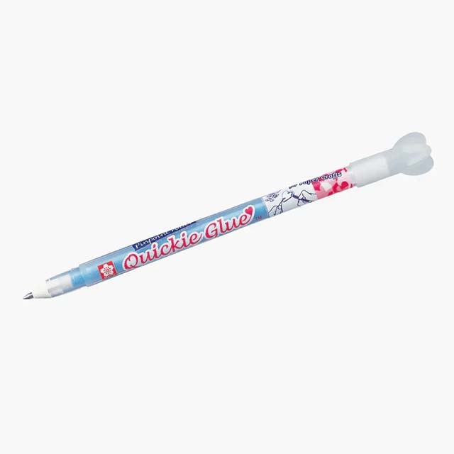 Sakura Quickie Glue Precise Adhesive Pen – Fast-Drying, Dries Clear for Crafts, Paper &amp; DIY Projects