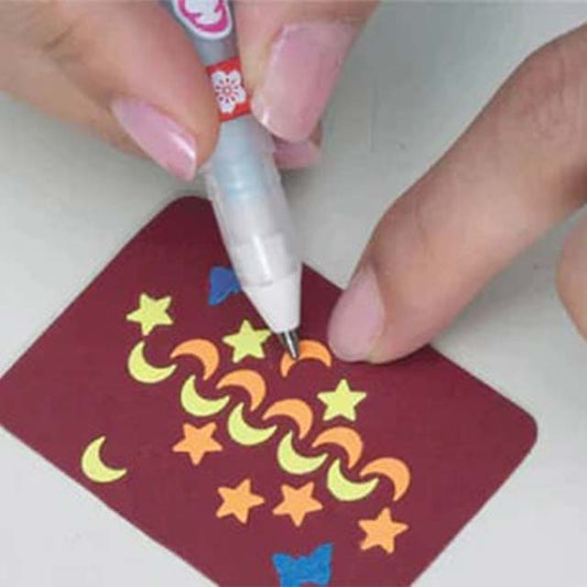 Sakura Quickie Glue Precise Adhesive Pen – Fast-Drying, Dries Clear for Crafts, Paper &amp; DIY Projects