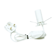 Salt Lamp Electric Fitting – 150cm Power Cable with On/Off Switch for Himalayan Lamps