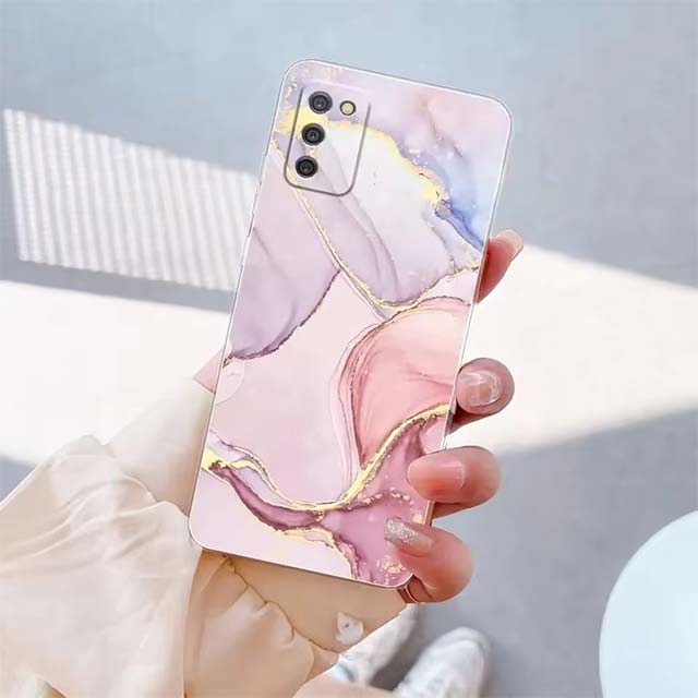 Samsung Galaxy A02S Clear Silicone Case – Soft &amp; Shockproof Back Cover for Samsung Galaxy A02/A02S Smartphones