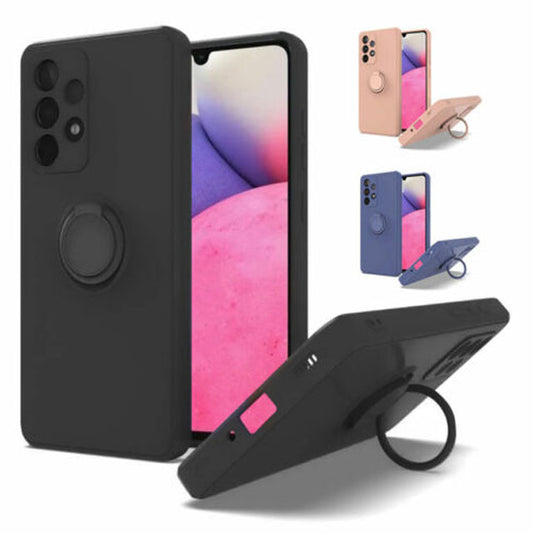 Samsung Galaxy A33 5G Rugged Shockproof Case with Kickstand – Durable Impact Resistant Cover