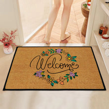 (40*60CM) Tapis de porte en velours cristal de qualité supérieure – Tapis de salle de bain absorbant antidérapant, lavable en machine pour balcon, entrée et décoration intérieure