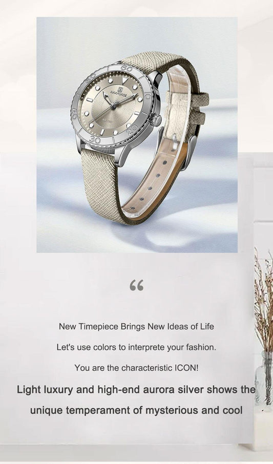 NAVIFORCE Leather Women Watch (NF5020)