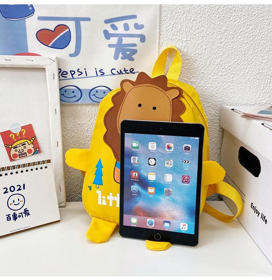 Sac à dos lion léger pour enfant de maternelle (EGB080)
