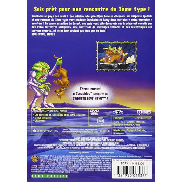 Scooby-Doo: Scooby-Doo and the Aliens – Classic Animated Sci-Fi Mystery Adventure DVD