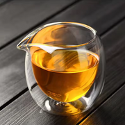 200ml Handmade Double Wall Glass Tea Cup – Heat Resistant Clear Kung Fu Tea & Coffee Cup